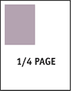Quarter Page Sponsorship